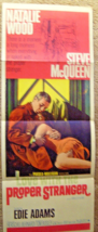 STEVE McQUEEN,NATALIE WOOD (LOVE WITH THE PROPER STRANGER)  INSERT MOVIE... - $321.75