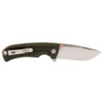 SOG Tellus FLK Olive Drab Folding Knife 3.65in Blade Reversible Pocket Clip - £41.08 GBP