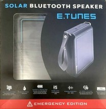 NEW Renogy eTunes Portable Solar Power Charger Bluetooth Outdoor Speaker &amp; Light - £21.33 GBP