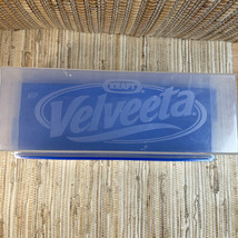 Vintage Kraft Velveeta Cheese Keeper Storage Holder Box Blue Base - £10.89 GBP