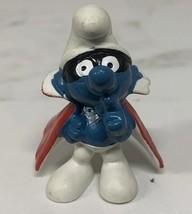 Smurfs Spy Smurf Secret Caped Agent Vintage1966 Schleich Peyo PVC Figurine - €5,09 EUR