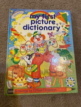 Amazing 1985 Children&#39;s &#39;&#39;My First Picture Dictionary&#39;&#39; Derrydale Publisher - £6.12 GBP