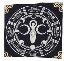 24&quot;x24&quot; Earth Goddess altar cloth - £21.37 GBP