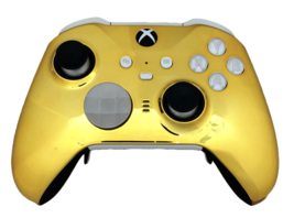 Custom Xbox Series X / S Elite Series 2 Wireless Controller - Glossy Chrome Gold - £142.25 GBP