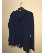 Zara Kids Collection Boys BLUE Hooded Cardigan Size 13-14 Years SIDE Poc... - $123.65 CAD