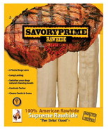 Savory Prime Supreme Rawhide Retriever Rolls (3 Pack), 6&quot;, White - $29.15 CAD