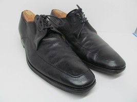Bruno Magli Ranuncolo Mens Black Leather Derby Shoes Size US 13 M - $19.00
