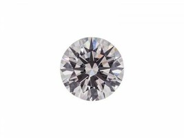 Pink Diamond - 0.53ct Round Brilliant Natural Loose Fancy Faint Pink VS1 GIA - £3,323.54 GBP