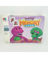 VINTAGE 1993 BARNEY MEMORY MATCHING CARDS GAME MILTON BRADLEY 100% COMPLETE - £21.67 GBP
