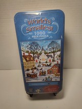 Worlds Smallest 1000pc Jigsaw Puzzle Waiting to Cross by Bonnie White NE... - $59.39