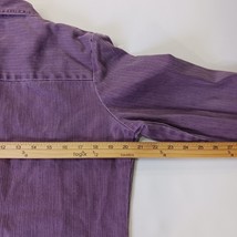 St. John’s Bay RN#93677 Women’s M Faded Purple Full Button Denim Jacket Pockets image 7