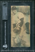 JIM TURNER SIGNED VINTAGE PHOTO AUTO NEW YORK YANKEES CIRCA 1945 SLABBED... - £39.01 GBP