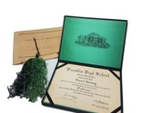 Vintage 1944 Seattle Washington Franklin High School Diploma w Tassel &amp; ... - $10.84