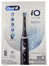 Oral-B iO Series 6 Electric Toothbrush with (1) Brush Head, Black Lava - £106.24 GBP