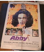 Abby 1974 Original One Sheet Poster 27x41 Blaxploitation Horror William ... - $1,628.01 MXN