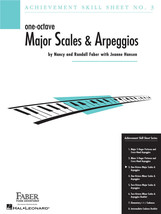 Faber One-Octave Major Scales &amp; Arpeggios - £3.15 GBP