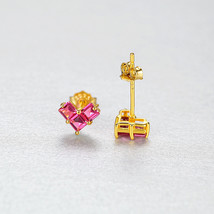 Ear Piercing Earrings S925 Silver Stud Earrings Small Fresh And Simple Forest Sy - $28.00