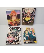Manga Japanese Comics (4 Book Lot) Misc English Versions Paperback Graph... - £16.89 GBP