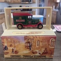 Vintage 1993 Matchbox Models Of Yesteryear, 1929 Morris Light Van, Fullers Truck - £11.19 GBP