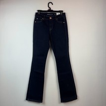 INC Women 4/27 Dark Wash Elizabeth Boot Bootcut Denim Jeans NWT AT18 - £27.00 GBP