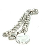 Tiffany &amp; Co Estate Double Chain Bracelet 7.5 Sterling Silver TIF949 - $347.69