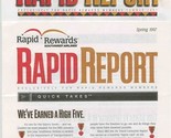 Southwest Airlines 1997 Rapid Rewards 4 Issues Rapid Report Members Quic... - $23.76