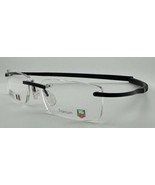 Authentic Tag Heuer Rimless TH 0341 005 Rimless France Black Frame Rx - £367.49 GBP