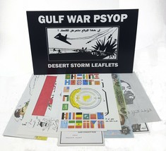 10 Genuine Gulf War Leaflets From Operation PSYOP~To Encourage Surrender... - $37.82