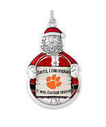 62010 From the Heart Santa I Can Explain Team Logo Ornament Clemson - $19.79