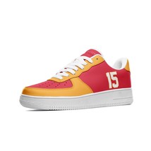 Kansas City Chiefs Shoes for Men &amp; Women | Custom Leather KC Chiefs Snea... - £75.44 GBP