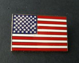 USA AMERICA LARGE USA FLAG LAPEL PIN BADGE 1.5 INCHES - £4.73 GBP