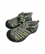 KEEN Newport Gray Green Waterproof Sport Sandals Shoes KIDS US 13 EU 31 - $23.75