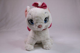 Disney Aristocats MARIE White Cat Big Plush Soft Kitty Kitten Pink Bow Cat Toy - £7.64 GBP