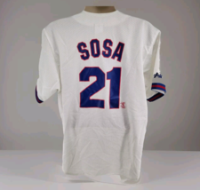 Chicago Cubs Sammy Sosa Majestic Vintage Alternate White Jersey Size L USA - £96.16 GBP