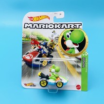 Hot Wheels Mario Kart Yoshi standard kart Die Cast 1:64 Scale - $12.20 CAD