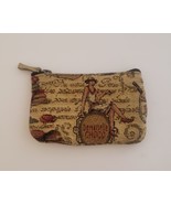 Royal Tapisserie France Paris Tapestry Zip Coin Purse Wallet Demoiselle ... - £11.84 GBP
