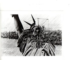 Construction of Statue of Liberty Movie Orig 7x9 photo K1701 - $189.32 MXN