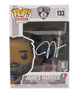 James Harden Signed Brooklyn Nets Funko Pop #133 BAS ITP - £229.92 GBP