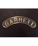 Reproduction Steam Smoke Box Door Badge Emblem Name Plate Richard Garret... - $20.00