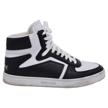 Celine Z Trainer High Top Sneakers In Leather Men Black Size 41 - $287.85