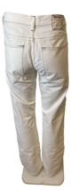 Matinique Justin White Denim Jeans with Gray Stitching Size 34"W x 34"L - $18.99