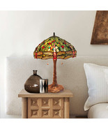 Fine Art Lighting Tiffany Style Stained Glass Table Lamp with Dragonfly ... - £240.06 GBP