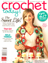 Crochet Today! Sept Oct 2012  27 Patterns Back to School Sweet Life Fall... - £5.15 GBP