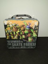 The Tin Box Company 2014 Viacom Teenage Mutant Ninja Turtles Small Tin Lunch Box - £7.95 GBP