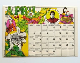 April 1980 2-Sided Class Calendar &amp; Sea Anemone Poster Instructor Magazine - £15.74 GBP