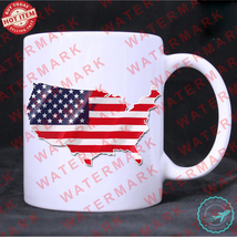 3 USA AMERICAN NATIONAL FLAG Mug - $24.20