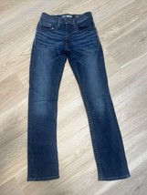 BKE Jake Straigh Jeans Mens Size 30L 30x32 Blue Denim Stretch - £17.47 GBP