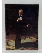 FRANK SINATRA 1983 TOUR CONCERT PROGRAM BOOK BOOKLET withTickets - £22.92 GBP