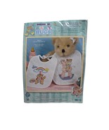 Vintage Dimensions Bear Buddy Bibs Cross Stitch Kit 72819 - 2002 NOS Bab... - $238.13 MXN Vintage Dimensions Bear Buddy Bibs Cross Stitch Kit 72819 - 2002 NOS Bab... - $238.13 MXN
