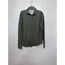Original Weatherproof Vintage Mens Button-Up Shirt Green Long Sleeve S New - $21.25